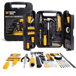 Kit de Ferramentas 142 Peças com Maleta Fasterr FST142