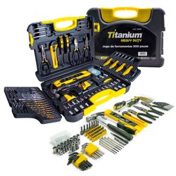 Jogo De Ferramentas Titanium com 300 Peças