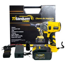 Chave De Impacto Intercambiável Titanium 21v