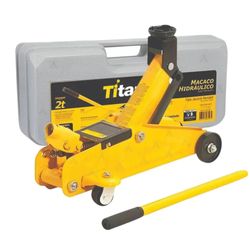 Macaco Hidráulico Tipo Jacaré Portátil 2 Toneladas Titanium - 4174