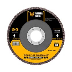 Disco Flap Grão 40 4.1/2" Fasterr FSTC06