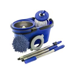 Balde Mop Giratório 360° Perfect Pro com 3 Refis