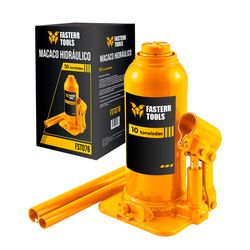 Macaco Hidráulico Tipo Garrafa 10 Toneladas Fasterr FST076