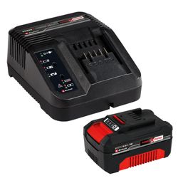 Kit Bateria 18V 4.0Ah + Carregador Bivolt Einhell Power X-Change
