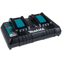 Carregador Duplo de Bateria 18V Makita DC18RD 110V