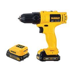Parafusadeira Furadeira 3/8" 12V com Adaptador USB DEWALT DCD700CH