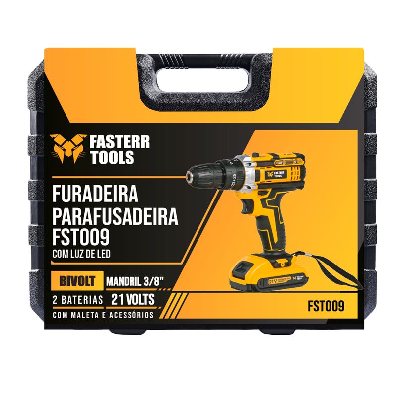 Furadeira Parafusadeira 38” 21V com 2 Baterias, 33 Acessorios e Maleta Fasterr FST009 3.jpg
