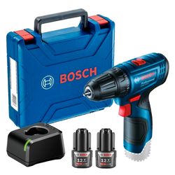 Parafusadeira/Furadeira BOSCH GSR 120-LI 12V com 2 Baterias e Maleta