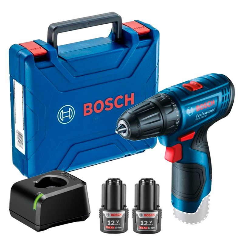 ParafusadeiraFuradeira BOSCH GSR 120-LI 12V com 2 Baterias e Maleta.jpg