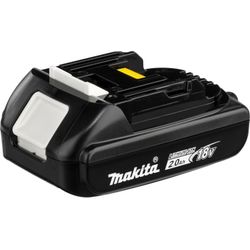 Bateria de Lítio 18V LXT 2.0Ah BL1820 MAKITA 197254-9