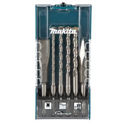 Kit de Brocas e Cinzéis SDS-Plus 6 Peças MAKITA E-15746-12