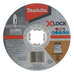 Disco de Corte para Inox 115mm Makita E-00387