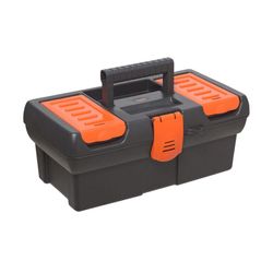Caixa de Ferramentas 12,5" com Trava Plástica BLACK+DECKER BDST13-011