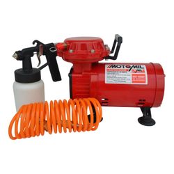 Compressor de Ar Direto Jetmil Motomil com Kit de Pintura Bivolt