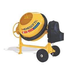 Betoneira Prime 400L 220V Monofásico e Kit de Segurança Menegotti