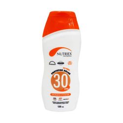Protetor Solar Nutriex FPS 30 com Fator UVA 1/3 – 120ml