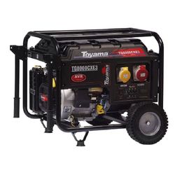 Gerador à Gasolina Toyama TG8000CXE 7.0KW Bivolt com Partida Elétrica