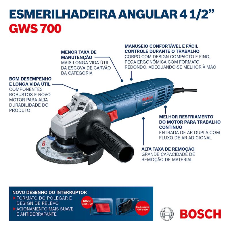 Esmerilhadeira Angular 4.12 710W Bosch GWS 700 7.jpg