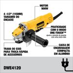 Esmerilhadeira Angular 4.12 900W 110V Dewalt DWE4120BR 4.jpg