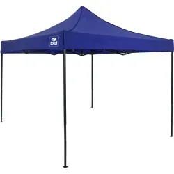 Tenda Gazebo Dobrável Pagoda 3x3m Oxford Azul Bel