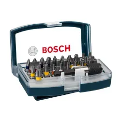 Jogo De Pontas Para Parafusar Bosch Com 32 Peças 2607017359