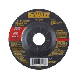 Disco De Desbaste Metal 4 1/2'' X 6,3mm X 7/8'' Dewalt DW44540