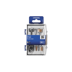 Kit de Acessórios para Microretífica Com 16 Peças Dremel 26150734AB