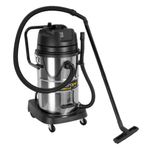 Aspirador de Po e Liquido 1200W Hidropo Inox 50L Schulz 220V 1