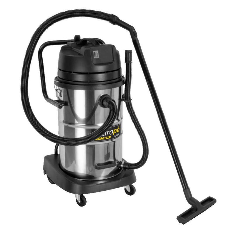 Aspirador de Po e Liquido 1200W Hidropo Inox 50L Schulz 220V 1