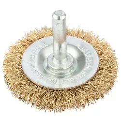 Escova Circular Latonada 60mm Haste 6mm MTX 744469